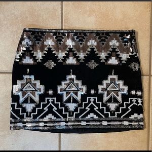 Express Pencil Mini Skirt